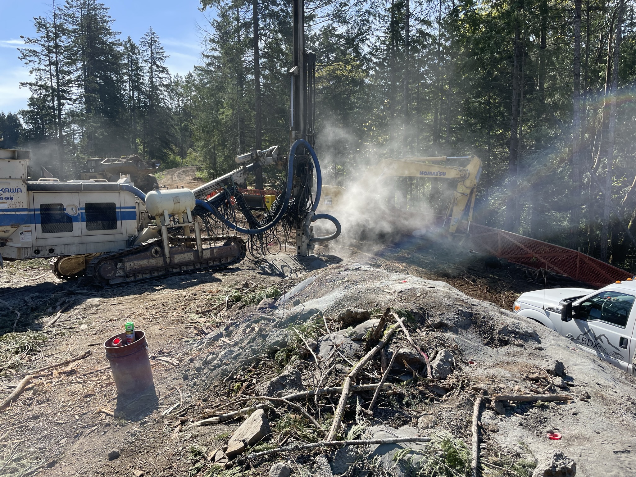 974 Bruce Street – Phase One Blasting & Earthworks